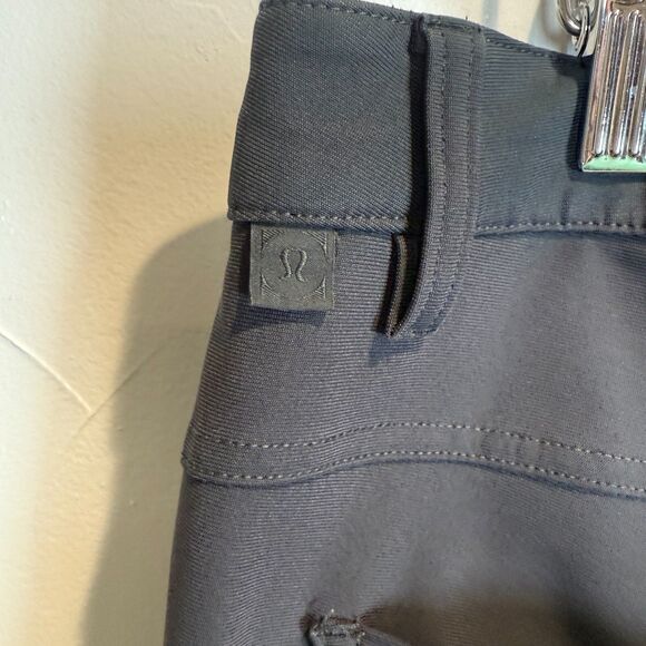 Lululemon Men's ABC Classic Fit 5 Pocket Pants Size 34 Obsidian Gray *FLAWS* - Picture 9 of 15